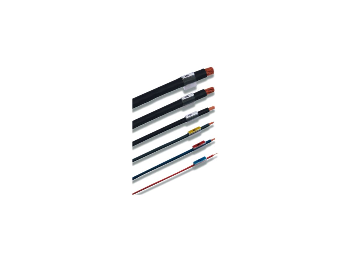 Leitermarkier-Hülse Weidmüller TM für Ø1.3…2mm 18×5.4mm Polyethylen transparent