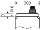 Anschlussflansch Hensel Mi FP 70