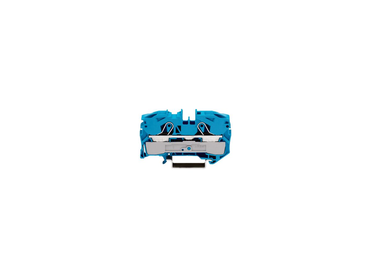 Durchgangsklemme WAGO TOPJOB-S 16mm² 2L blau Serie 2016