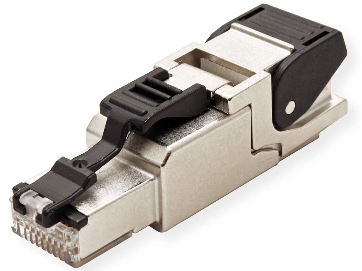 Feldstecker RJ45 Cat.6A Telegärtner/s - geschirmt, 10Gigabit