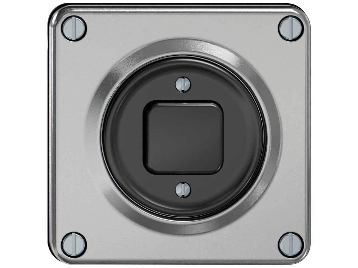 Drucktaster ELEMENT 2P 2NC 2NO 16A 250V aluminium