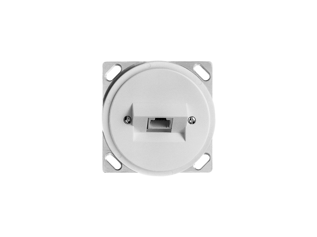 EB-Dose 1×RJ45/u 4P ITplus schwarz JK 58/64mm