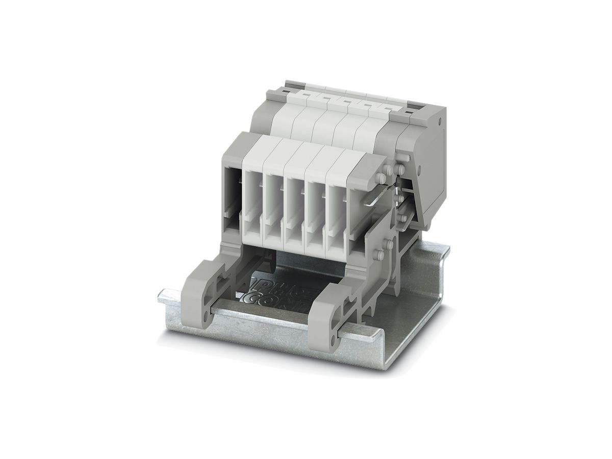 Kupplung Phoenix Contact 1L 0.14…1.5mm² grau mit Push-in-Anschluss