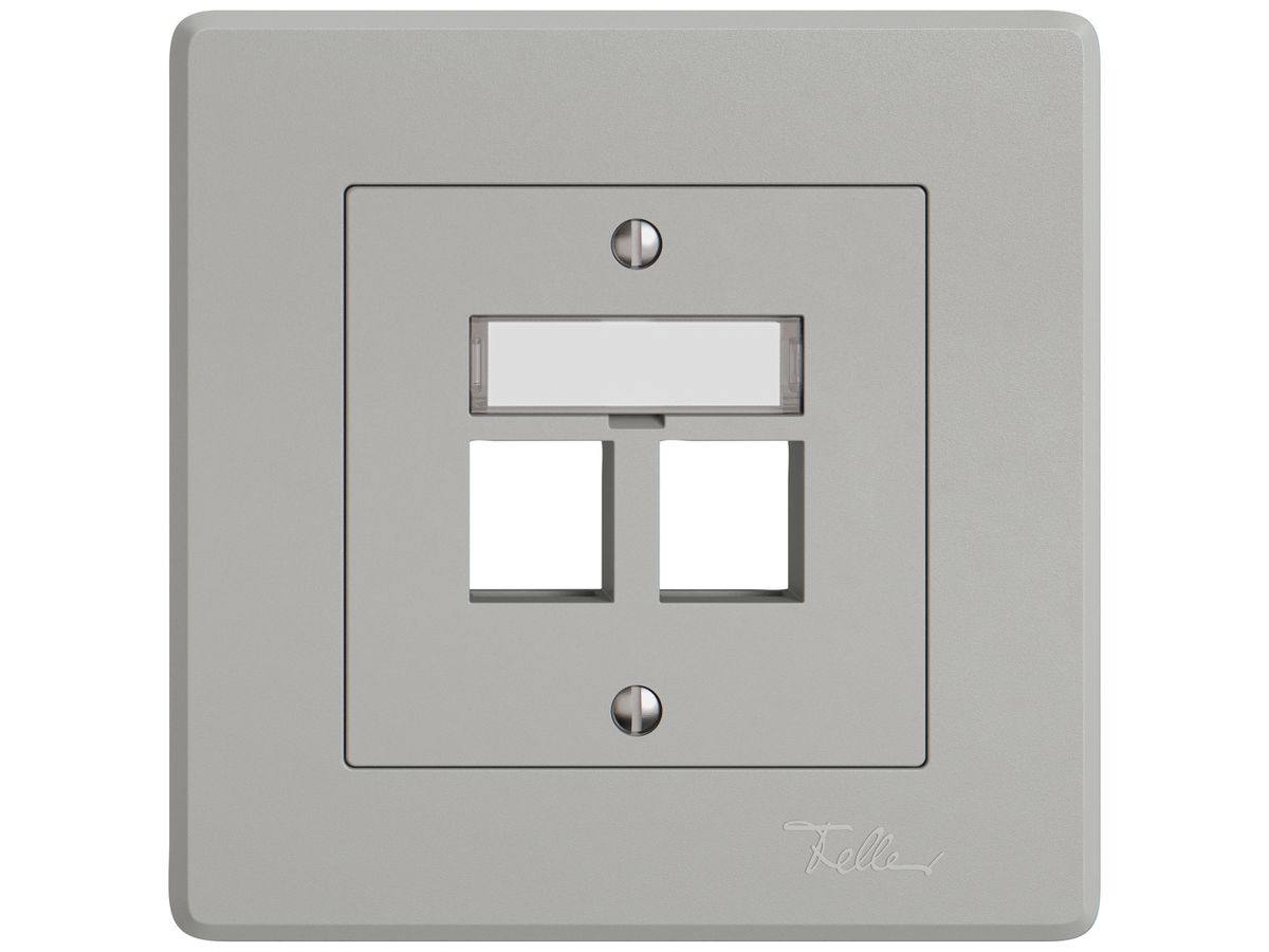 UP-Montageset EDIZIO.liv Keystone SNAPFIX® gerade 2× hgu