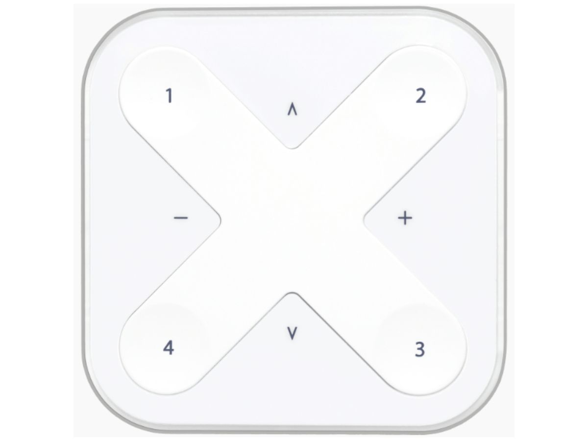 RF-Wandsender Casambi XPRESS RWBT, Bluetooth, 90×90×12mm, weiss