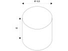 LED-Lampe SLV Illusion Globe E27 6W 1900K DIM mattiert Rauch Ø125×180mm