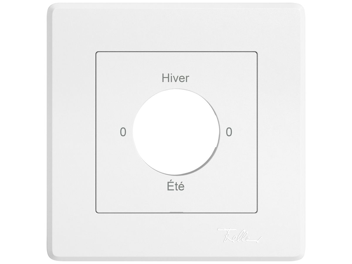 UP-Montageset EDIZIO.liv SNAPFIX® f.Drehschalter m.Schloss 0-Hiver-0-Été ws