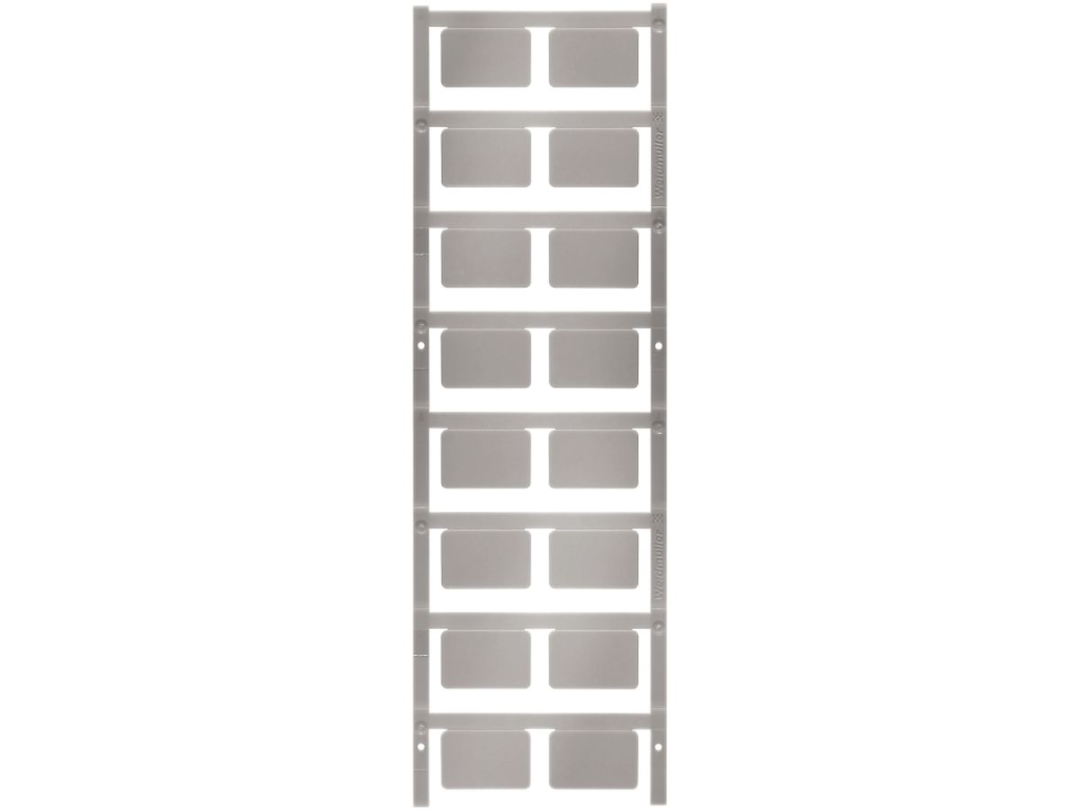 Gerätemarkierer Weidmüller MultiCard SM selbstklebend 27mm PA66 silber