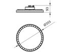 LED-Hallenstrahler Philips Ledinaire HB BY021P G2 LED205S/840 PSU WB GR