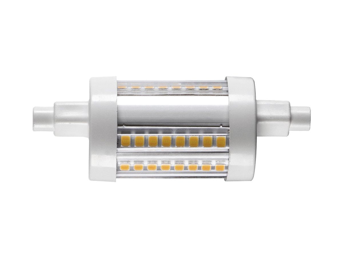 LED-Lampe SLV QT DE12 R7s 9W 1050lm 3000K klar 78mm DIM