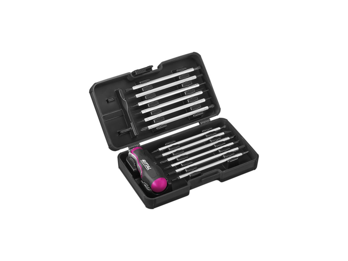 Schraubenzieher-Set Rittal AS 4053.450 160mm 13-teilig