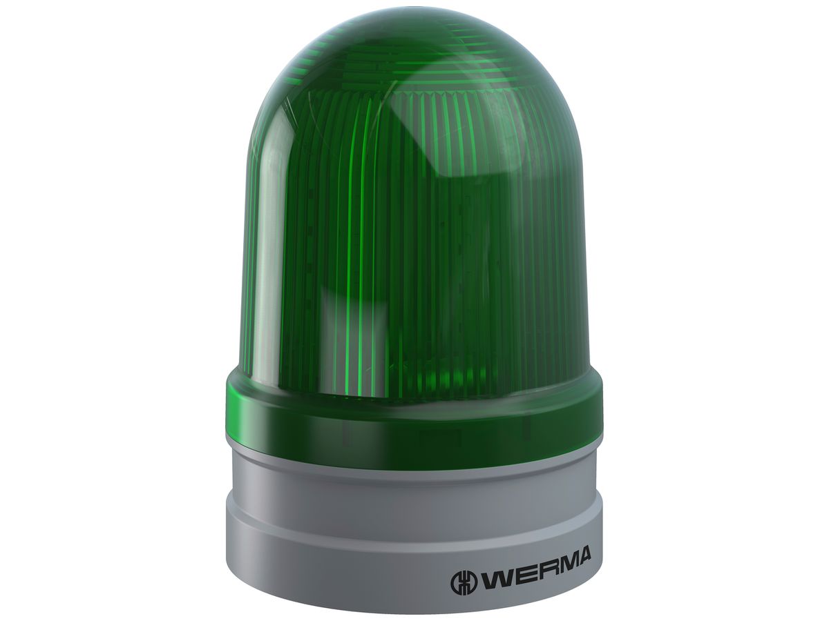 Blitzleuchte WERMA Maxi TwinFLASH, 12/24VAC/DC, grün