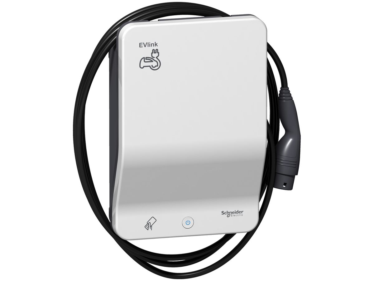 Ladestation EVlink Wallbox G4 Smart 22kW Mode3 Typ2 Kabel 4.5m, RFID