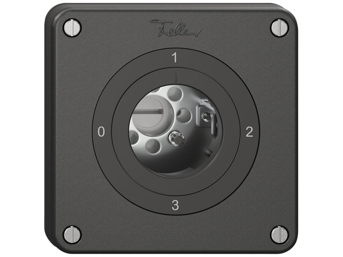 Schlüsselschalter NEVO SNAPFIX® Umschalter 16A 400V 0-1-2-3 sz