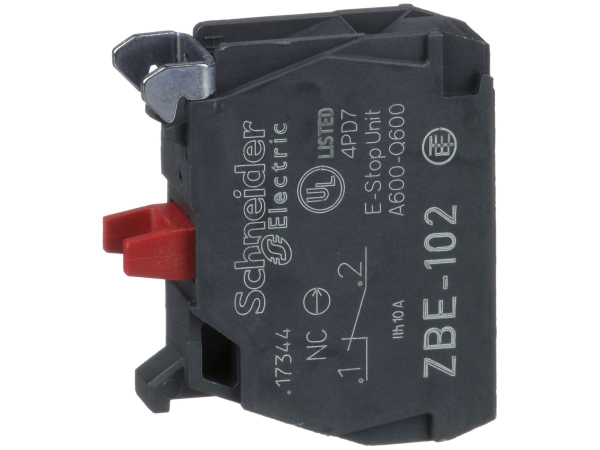 Kontaktelement Schneider Electric 1Ö ohne Bef.- Teil zu ZB4 ZB5