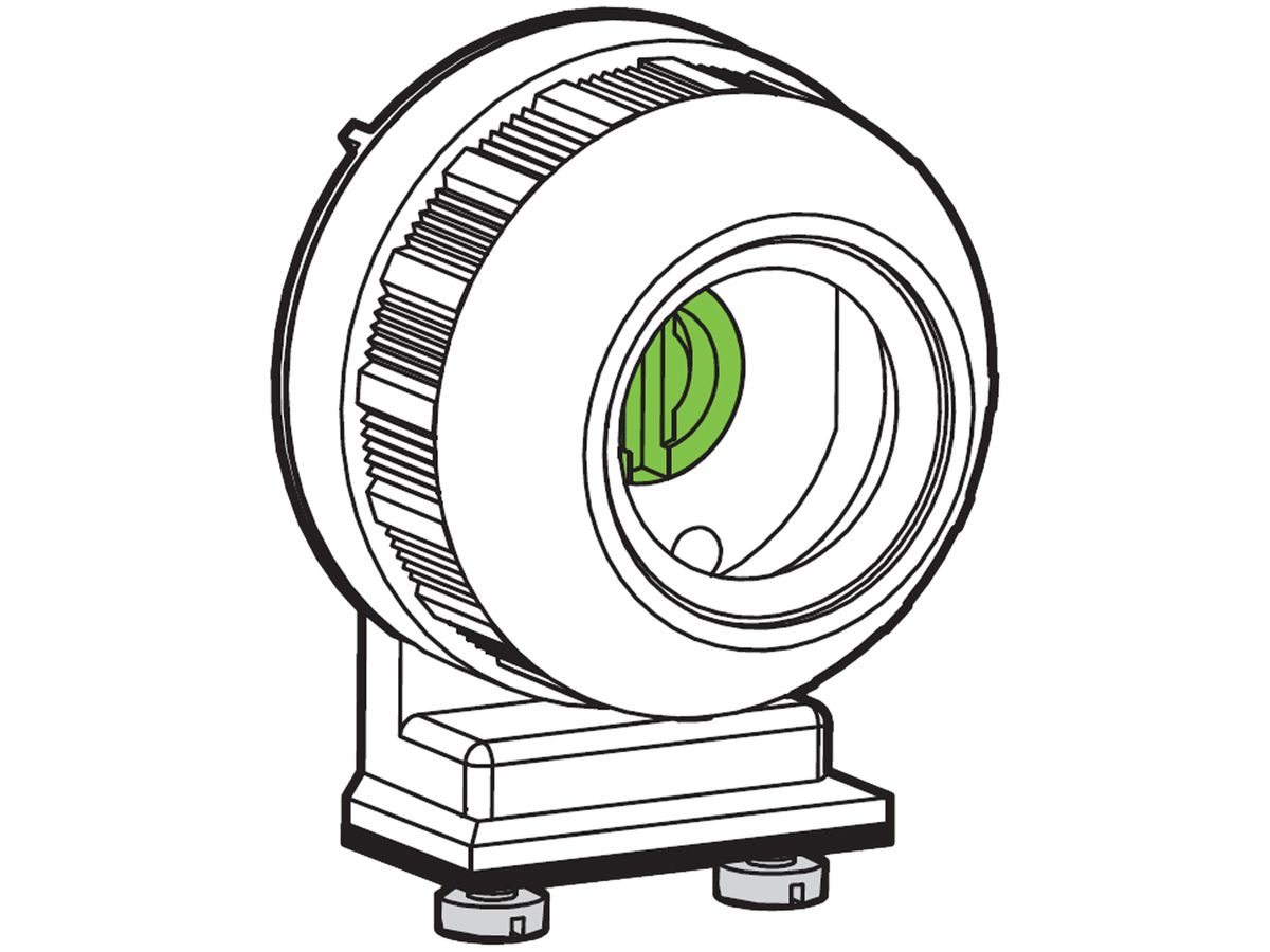 Fassungssockel G13 18…58W mit Silikondichtung