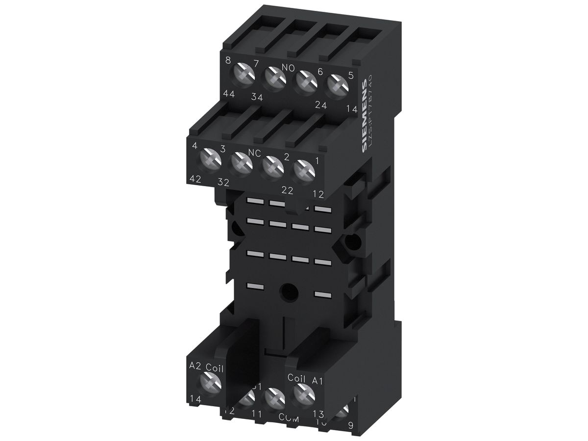 Relaissockel Siemens LZS:PT78740 TH35 Schraubanschluss 74×27×41.5mm