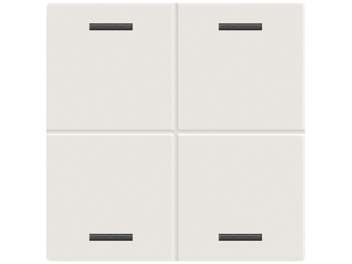 Wippe MDT BE-TAL60W411.01 1T/4B f.Sensortasten weiss matt "neutral"