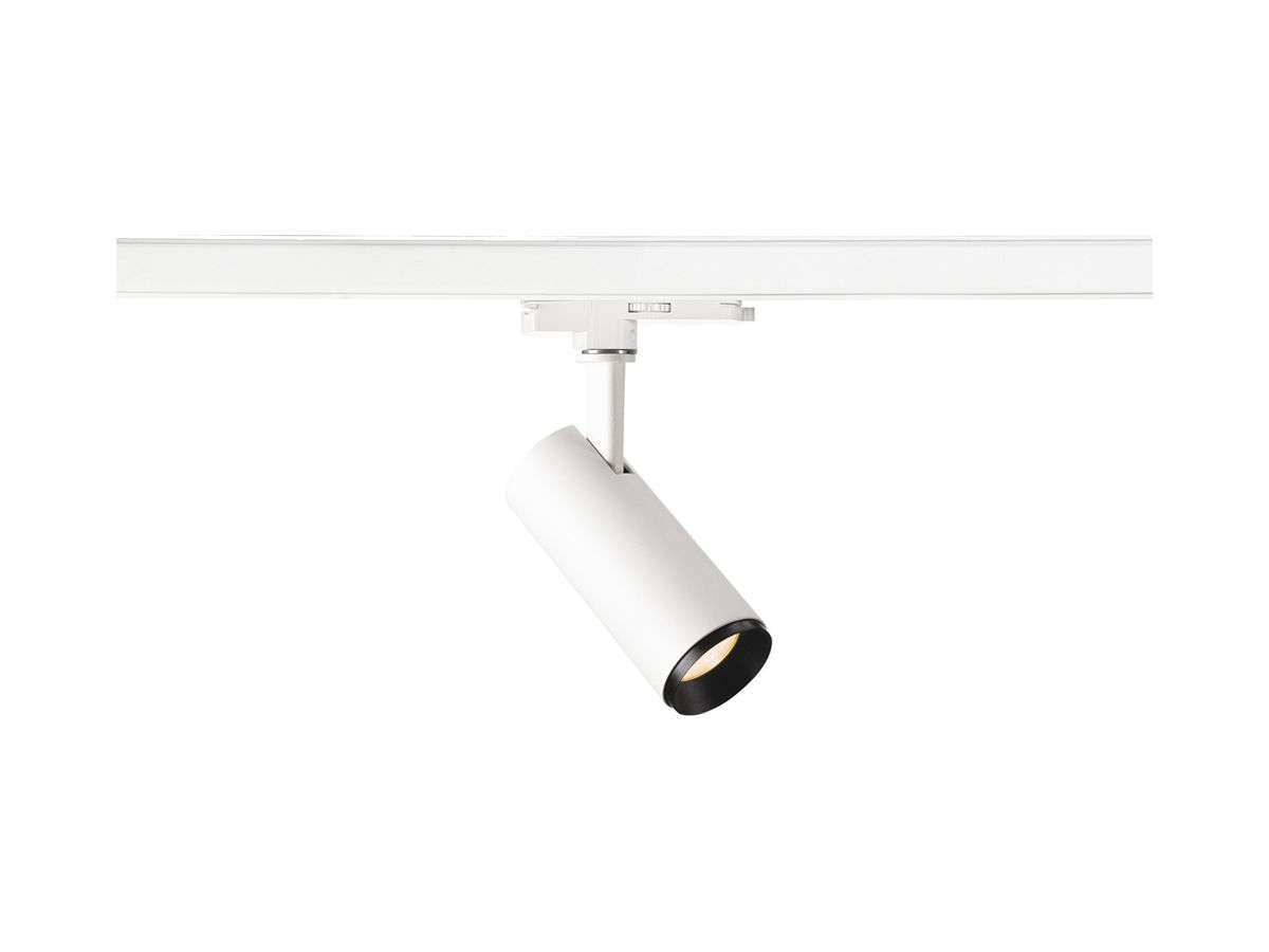 LED-Spot SLV 3~ NUMINOS S DALI 11W 980lm 2700K 60° Ø65×162mm weiss