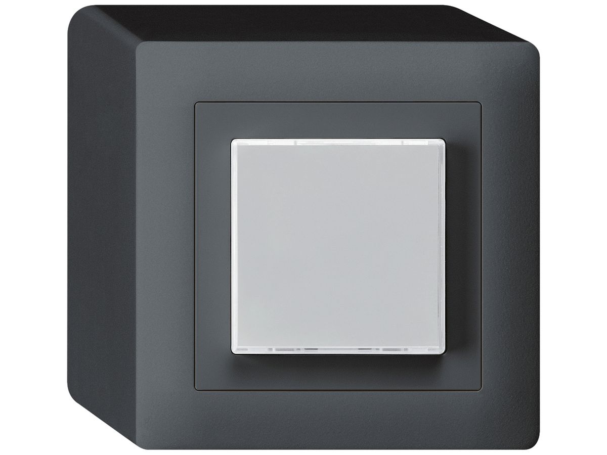 AP-LED-Leuchte kallysto LED-bl 230V anthrazit