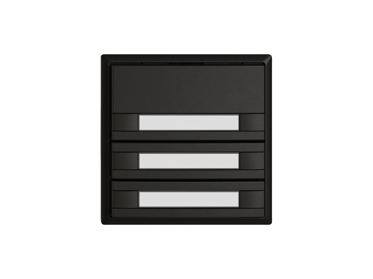 KNX-Taster RGB EDIZIO.liv SNAPFIX® Temperaturfüh.o.LED Pap.6×T 1-Tbed.sz