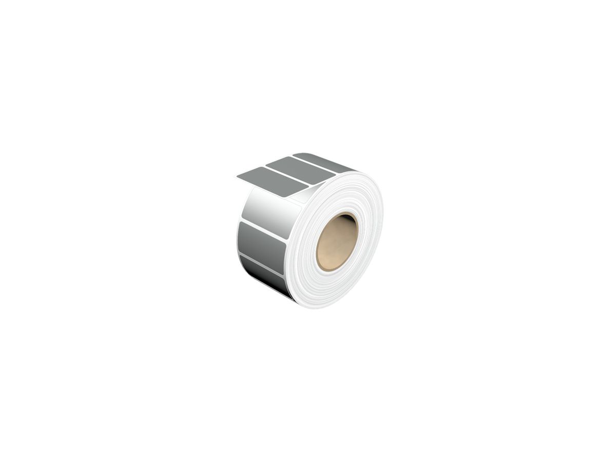 Etikette Weidmüller THM MT30X selbstklebend 45×23mm Polyester silber