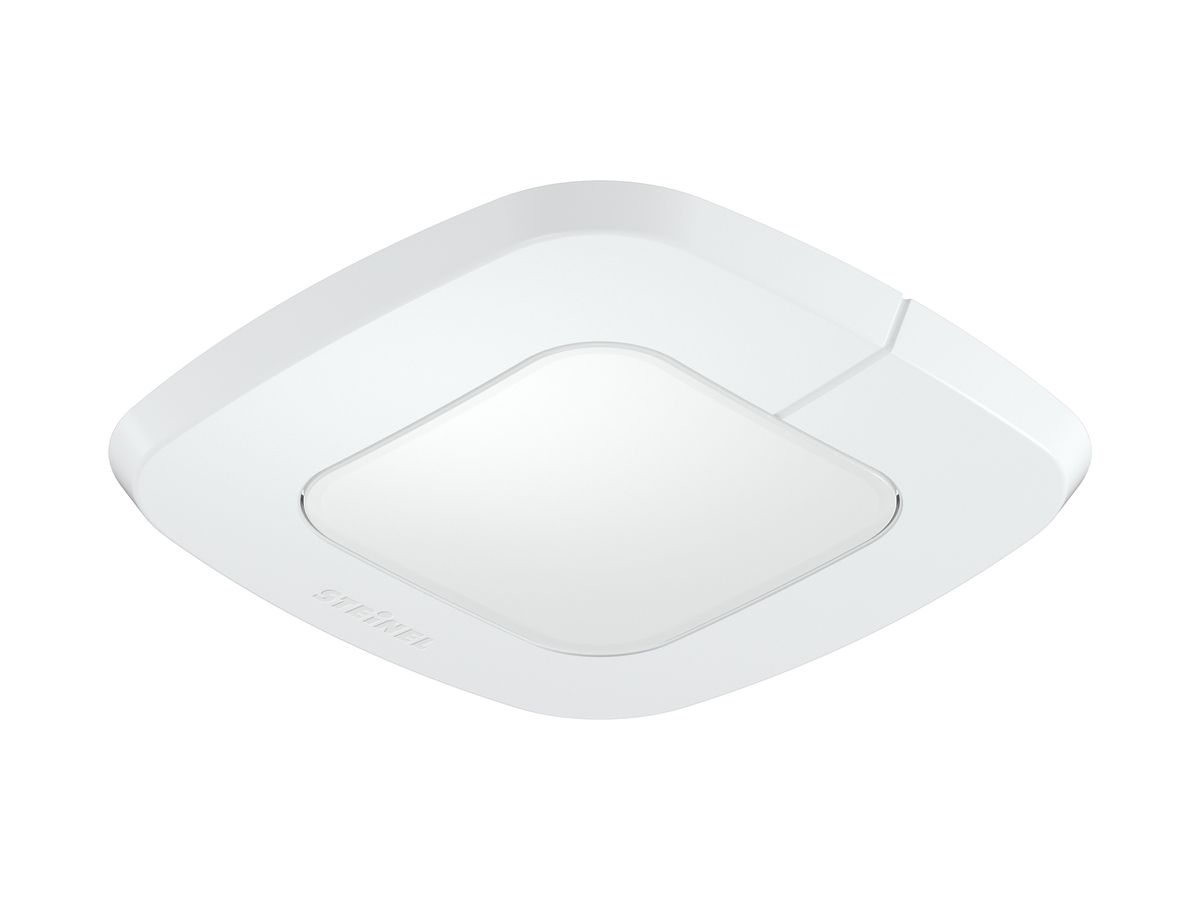 UP-Präsenzmelder Steinel IR Quattro Slim XS V3 KNX, eckig weiss