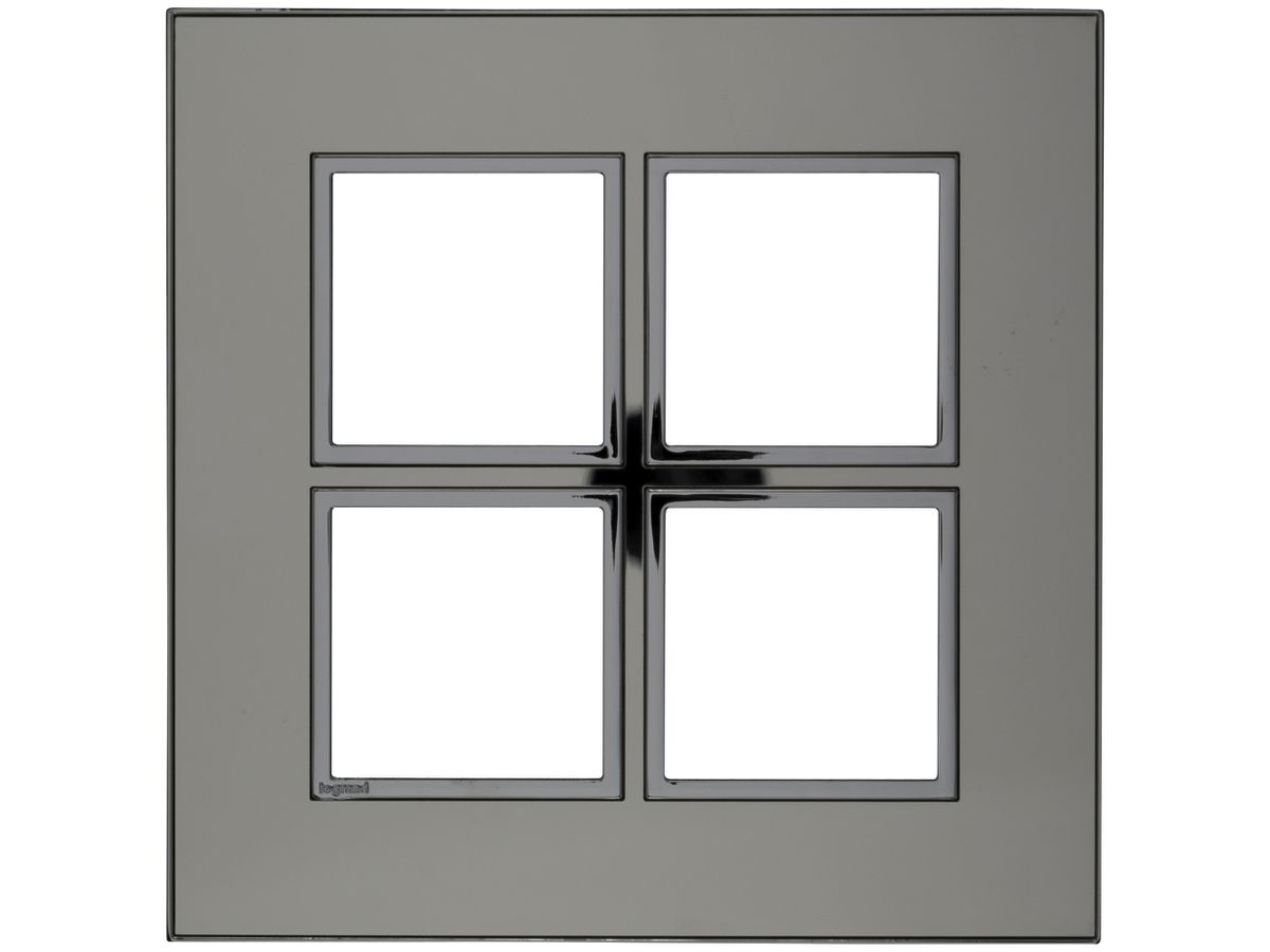 Abdeckrahmen ATO 2×2 Modul, stainless steel reflective