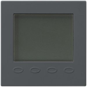 Raumthermostat Hager kallysto A mit Display anthrazit