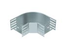 Bogen BET RB 90° 110×150mm Stahl bandverzinkt