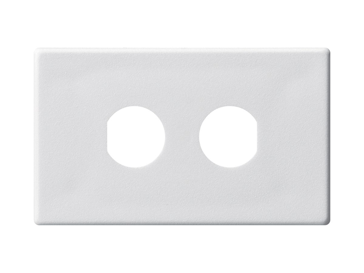EB-Montageset Hager FLF3/5 BNC/TNC Cr weiss