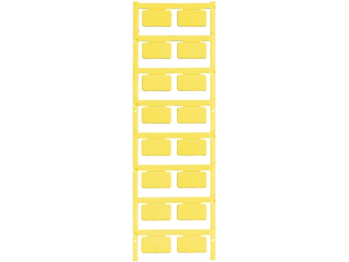 Gerätemarkierer Weidmüller MultiCard CC 15×27mm PA66 gelb