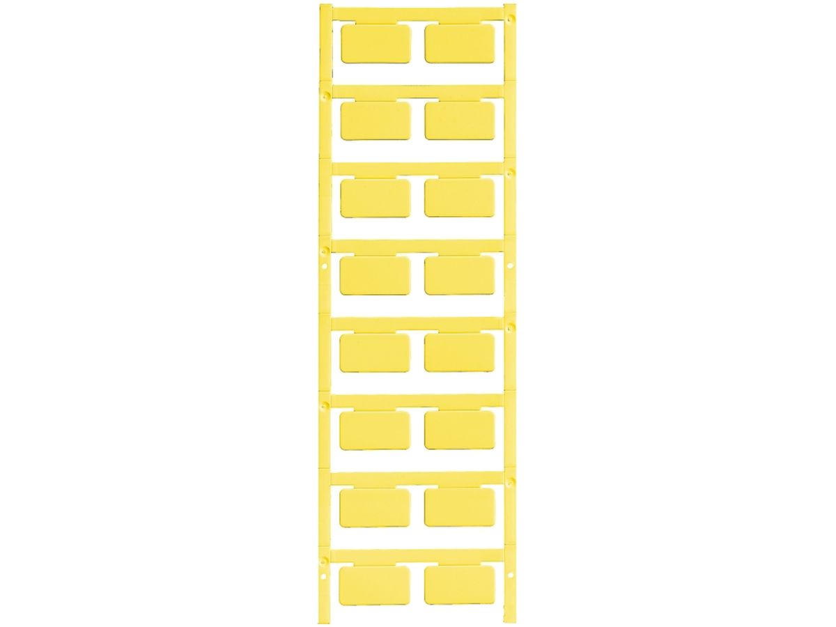 Gerätemarkierer Weidmüller MultiCard CC 15×27mm PA66 gelb