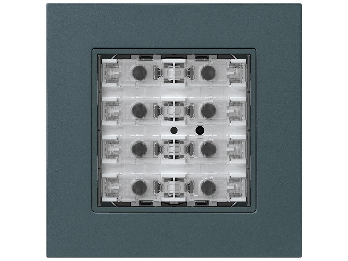 UP-Taster KNX KPR f.8×Tasten 8×Betätigungspunkte LED anthrazit