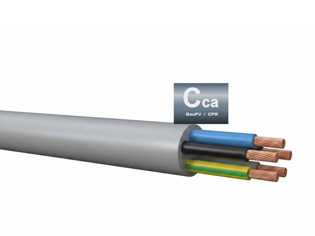 Kabel FG16M16-flex, 5×4mm² 3LNPE halogenfrei grau Cca