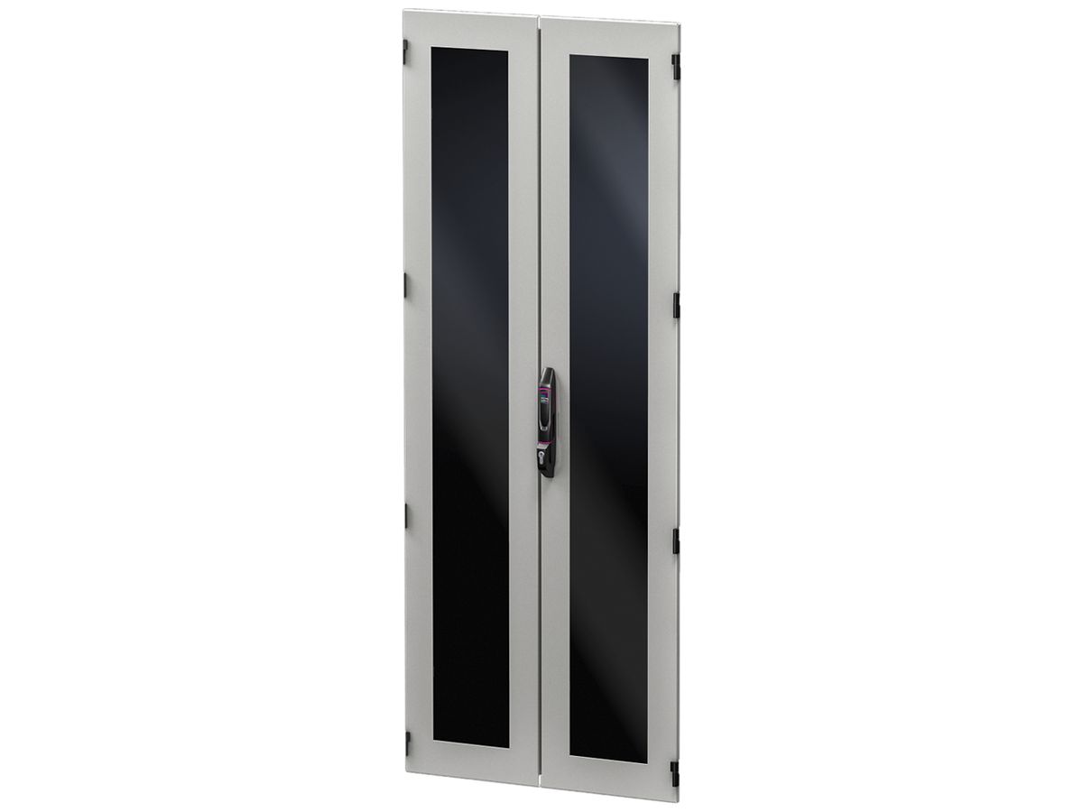 Tür Rittal DK 5301.438 800×2200mm für VX IT Sichttür grau IP55