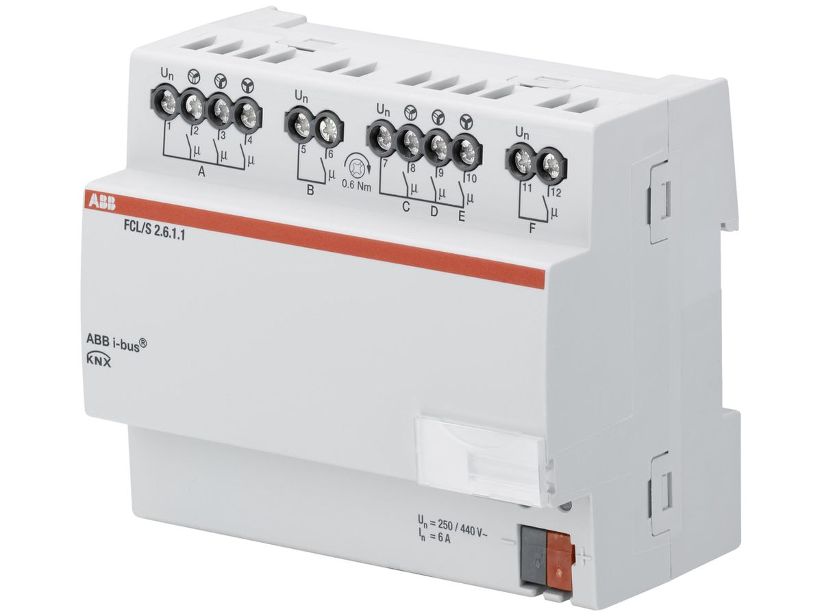 REG Lüfter-Aktor ABB 6A 2-fach