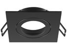 Einbaurahmen SLV NEW TRIA 68 Aluminium 82×82×26mm schwarz