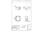 Apparategehäuse RW CUBO D120×122×56 DPCP transparent, T DSHI 1H