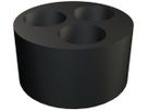Dichtungseinsatz Bettermann PG16 3×6.5 schwarz