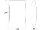 LED-Wandleuchte Steinel LN 1, Dämmerungsschalter, 4.5W 350lm 3000K IP54