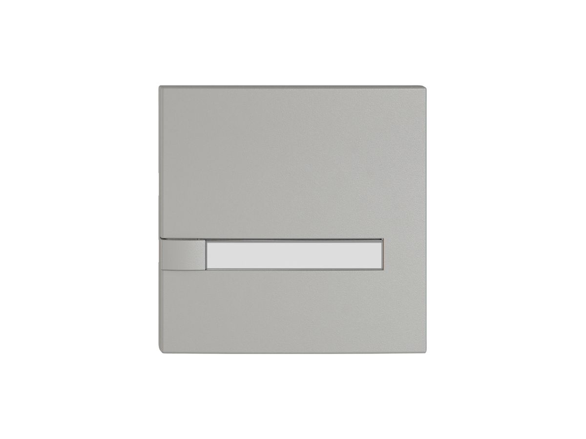 Taste 1/1 EDIZIO.liv SNAPFIX® f.KNX-&UNI o.LED m.Papier 1-Tastenbed.hgu