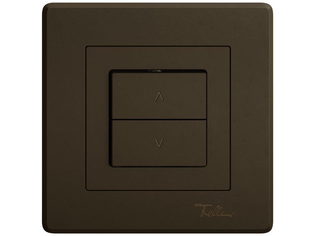 UP-Storenschalter EDIZIO.liv SNAPFIX® 10A 250V 2 Tasten 1 Kanal br
