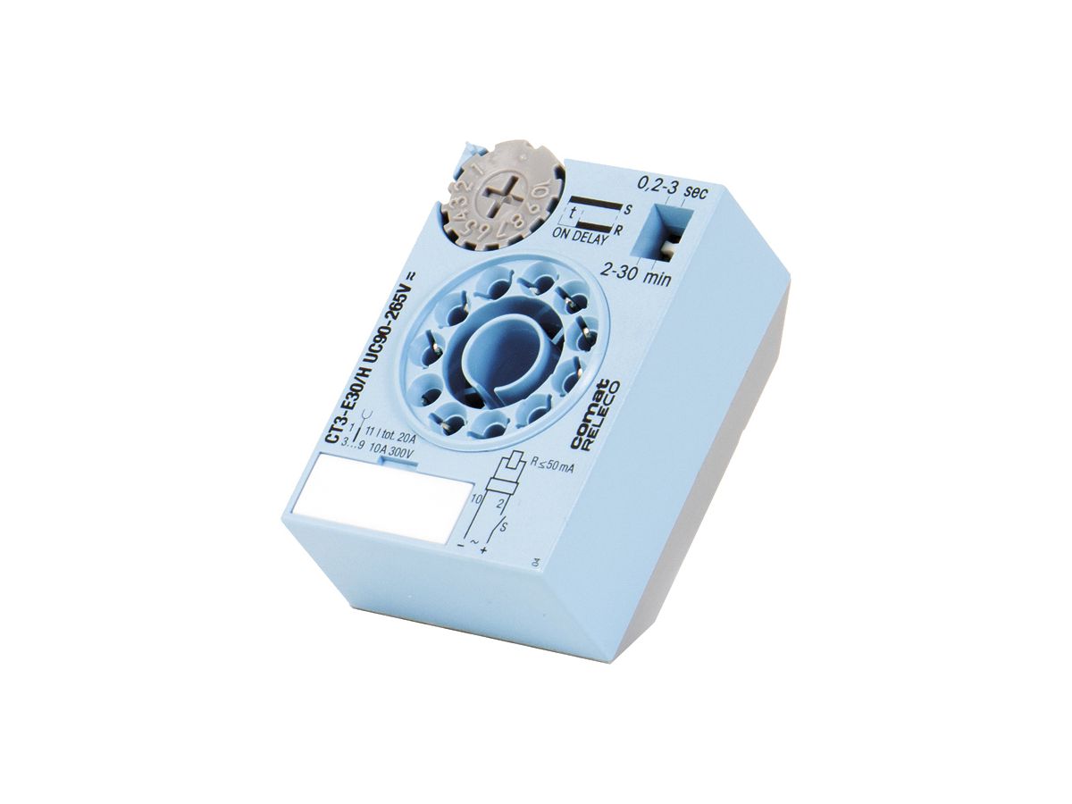 Zeitwürfel ComatReleco CT3-K30/M, Impulsformung, 200ms…30min 90…150VUC
