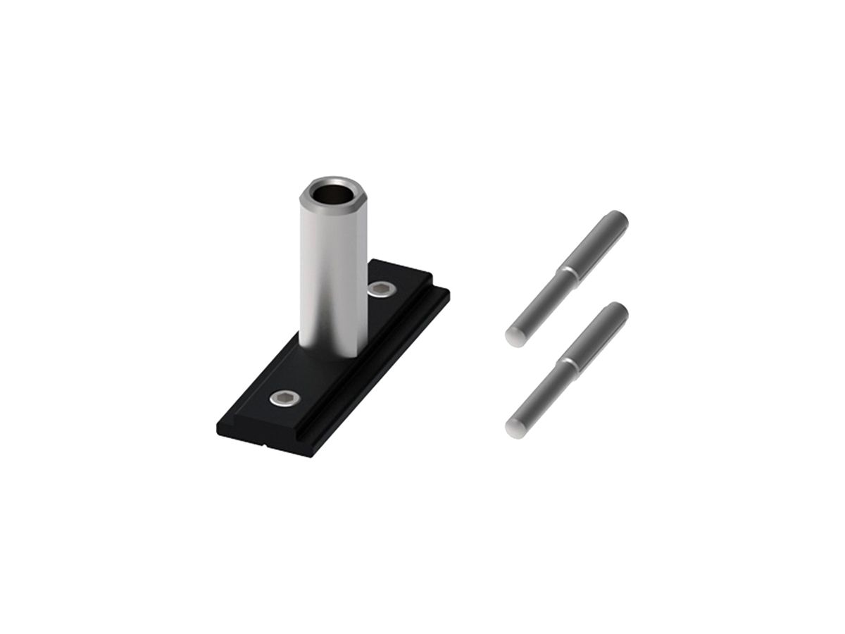 Abhängehalterung Sylvania Lytespan ROUND Aluminium 40mm schwarz