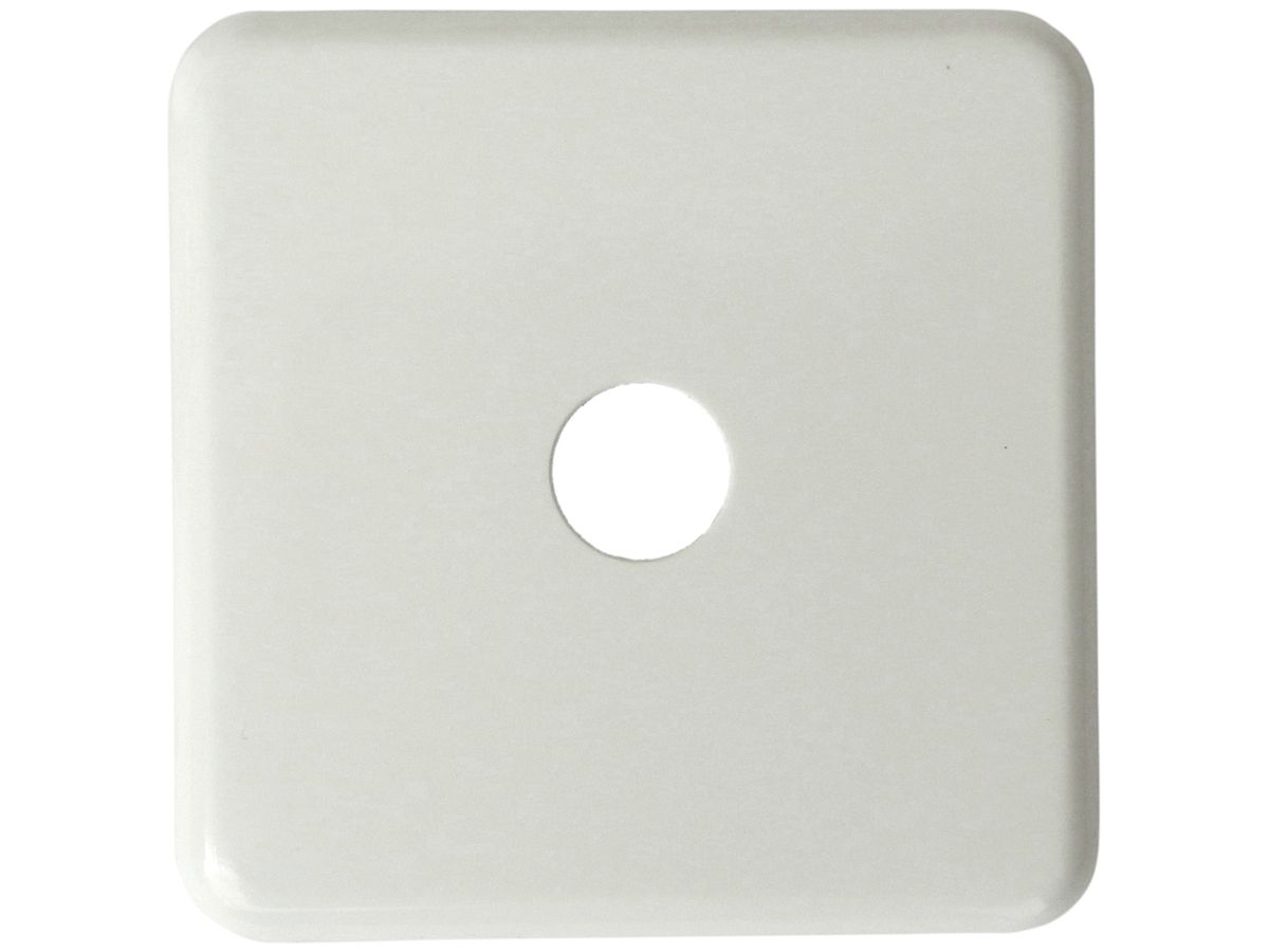 Abdeckplatte Gr.I 16mm weiss