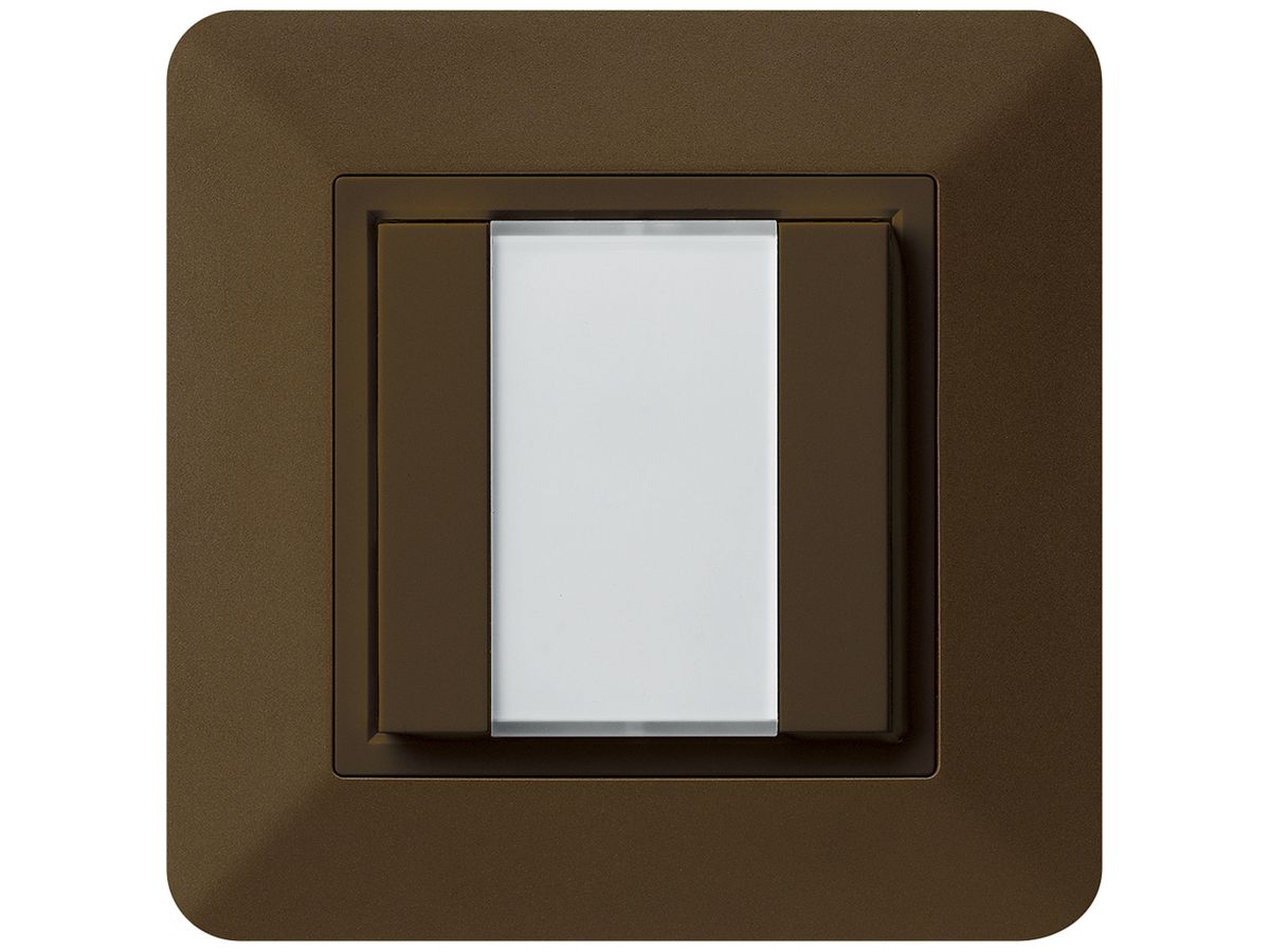 AP-Multifunktionstaster kallysto.trend KNX RF 2-fach braun