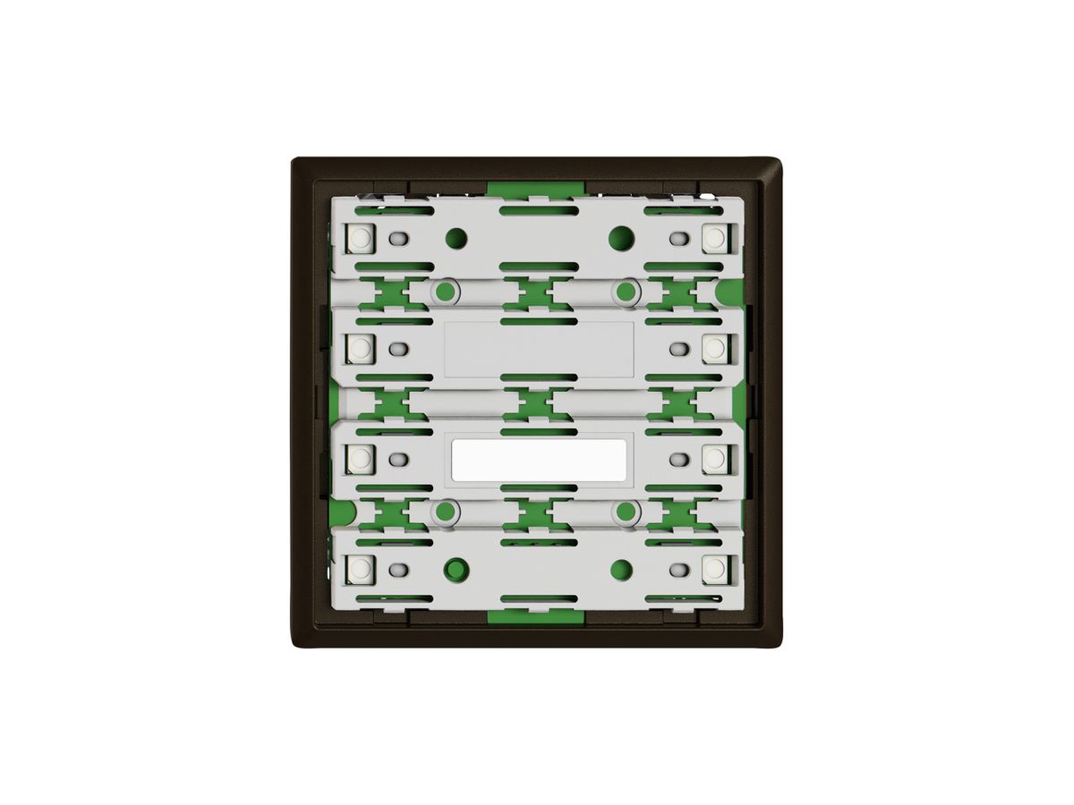 Funktionseinsatz KNX RGB EDIZIO.liv SNAPFIX® mit LED/o.Tasten Fühler 1…8-fach br
