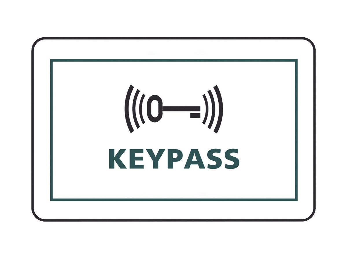 Transponder-Card Hager weiss, 10 Stück