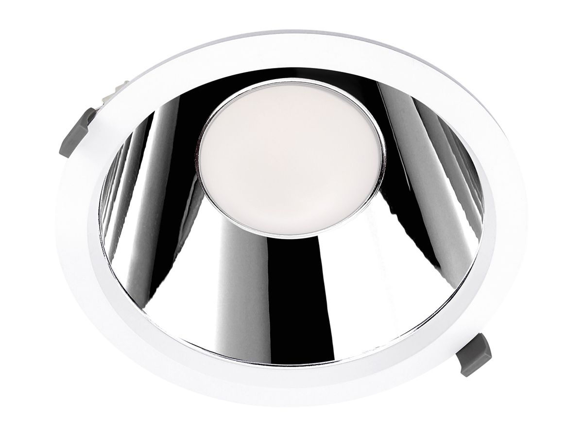 LED-Downlight LEDVANCE COMFORT U19 42W 5000lm 930/940 IP20/44 60° DA Ø265 weiss